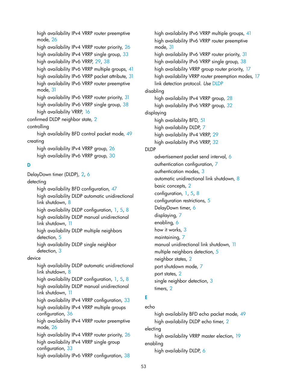 H3C Technologies H3C S6800 Series Switches User Manual | Page 61 / 68