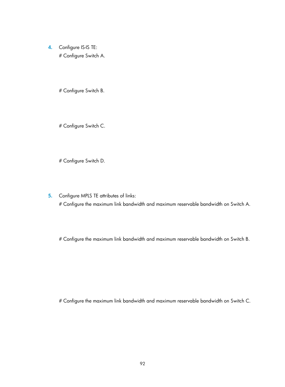 H3C Technologies H3C S6800 Series Switches User Manual | Page 105 / 526