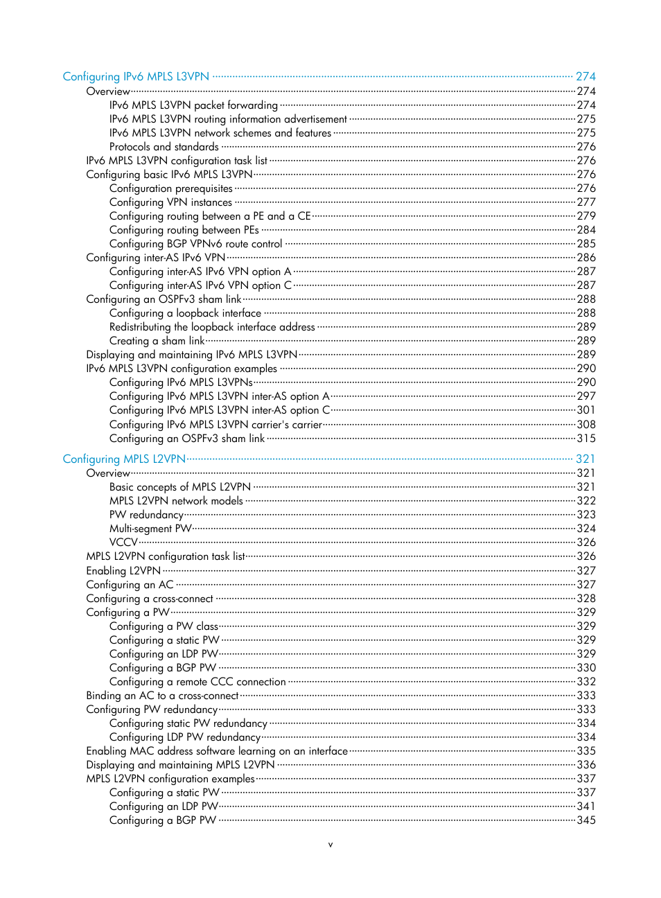 H3C Technologies H3C S6800 Series Switches User Manual | Page 11 / 526