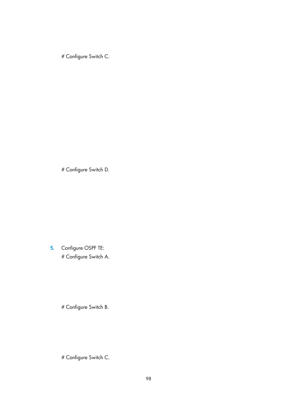 H3C Technologies H3C S6800 Series Switches User Manual | Page 111 / 526