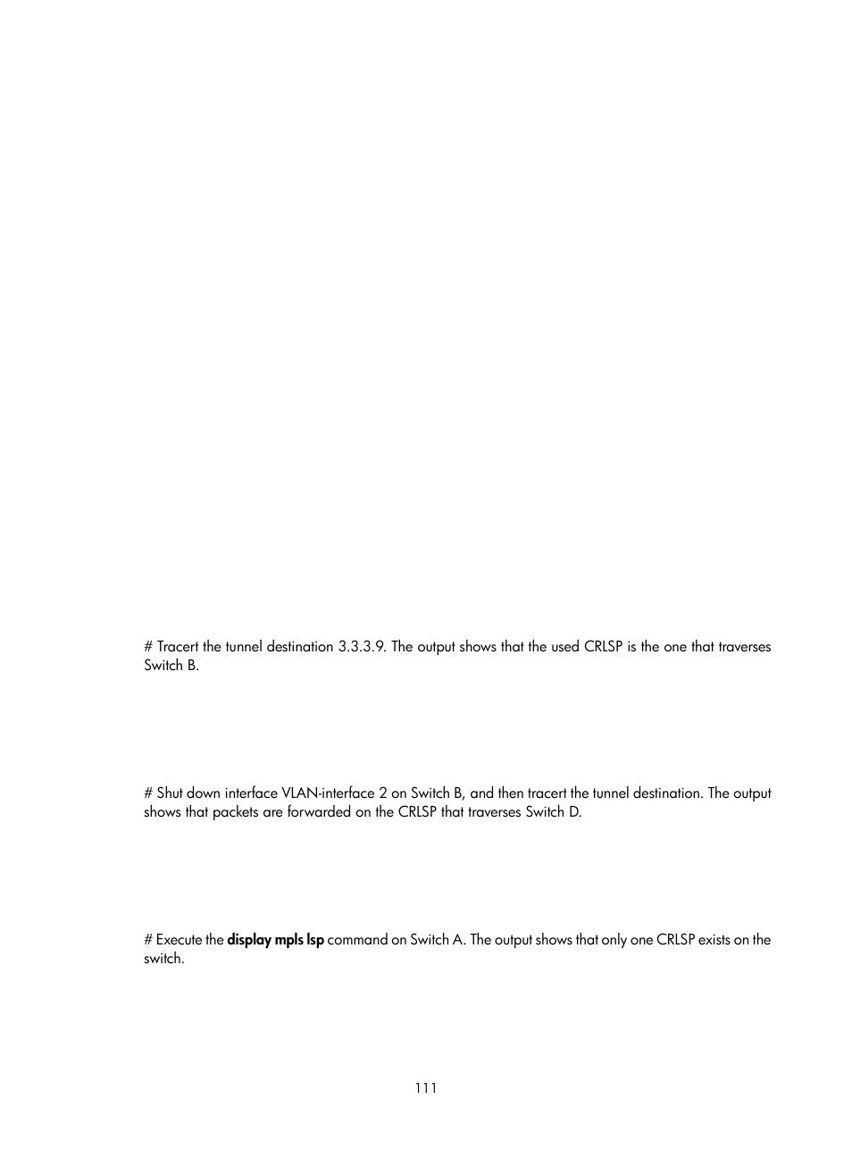 H3C Technologies H3C S6800 Series Switches User Manual | Page 124 / 526