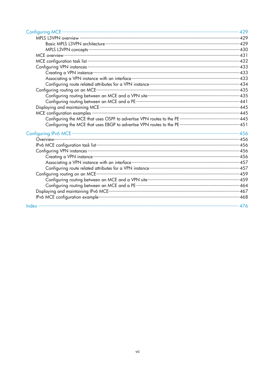 H3C Technologies H3C S6800 Series Switches User Manual | Page 13 / 526