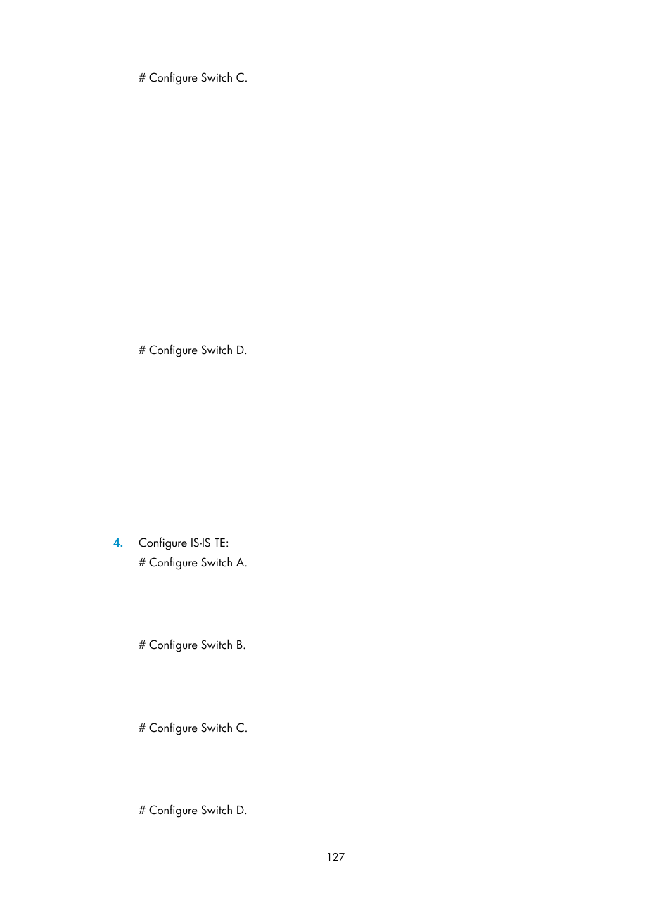 H3C Technologies H3C S6800 Series Switches User Manual | Page 140 / 526