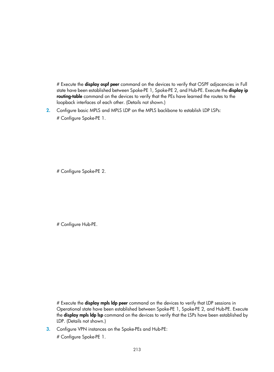 H3C Technologies H3C S6800 Series Switches User Manual | Page 226 / 526