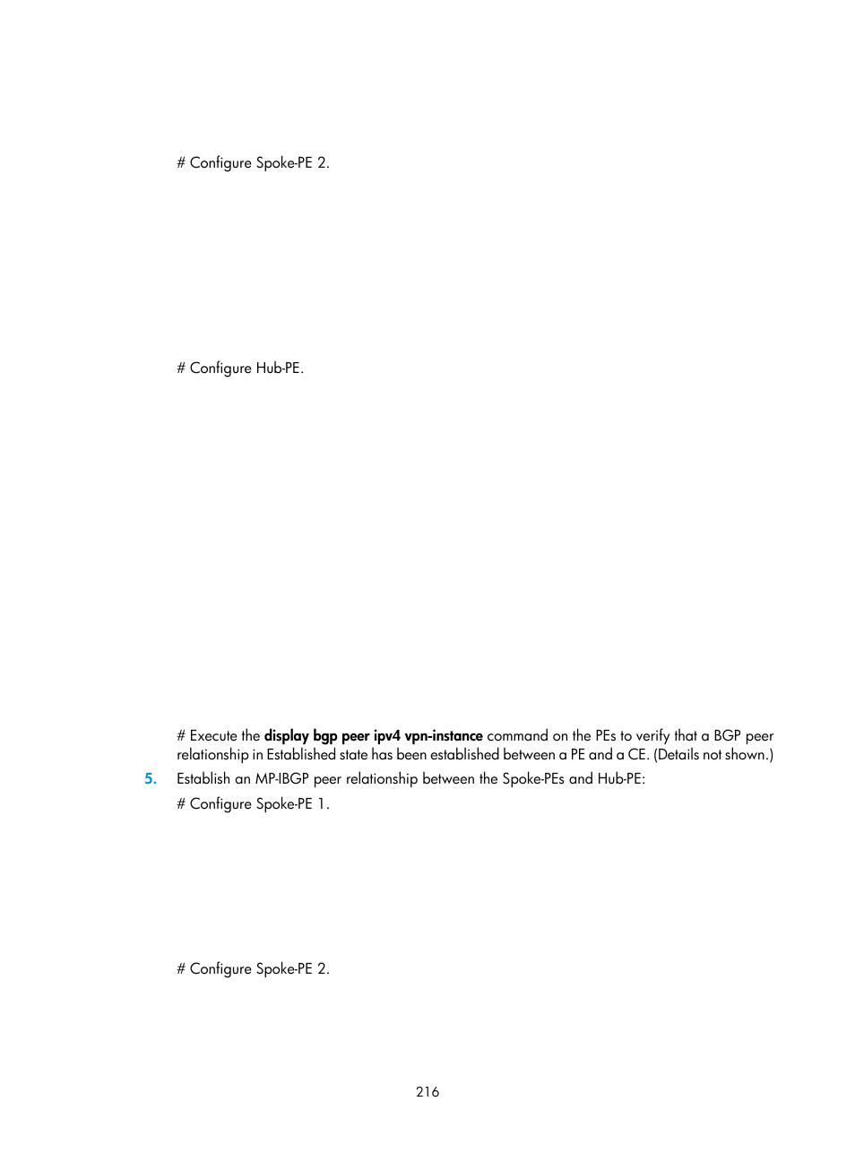 H3C Technologies H3C S6800 Series Switches User Manual | Page 229 / 526