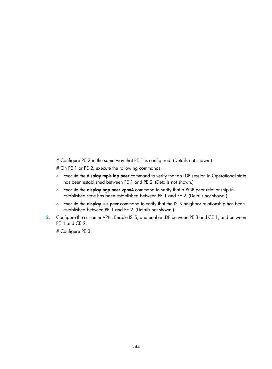 H3C Technologies H3C S6800 Series Switches User Manual | Page 257 / 526