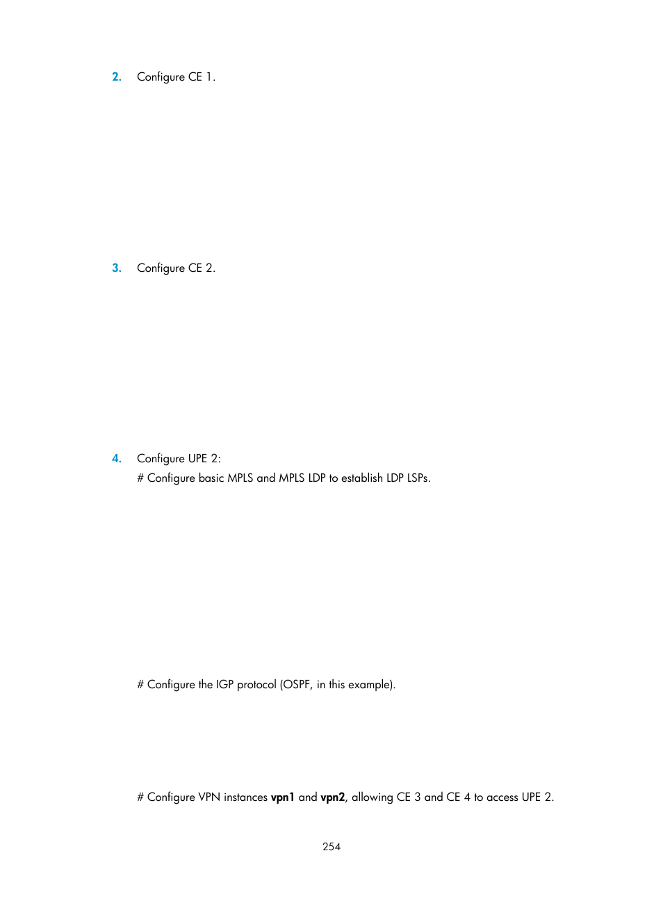 H3C Technologies H3C S6800 Series Switches User Manual | Page 267 / 526