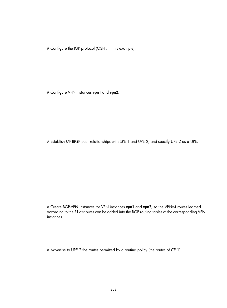 H3C Technologies H3C S6800 Series Switches User Manual | Page 271 / 526