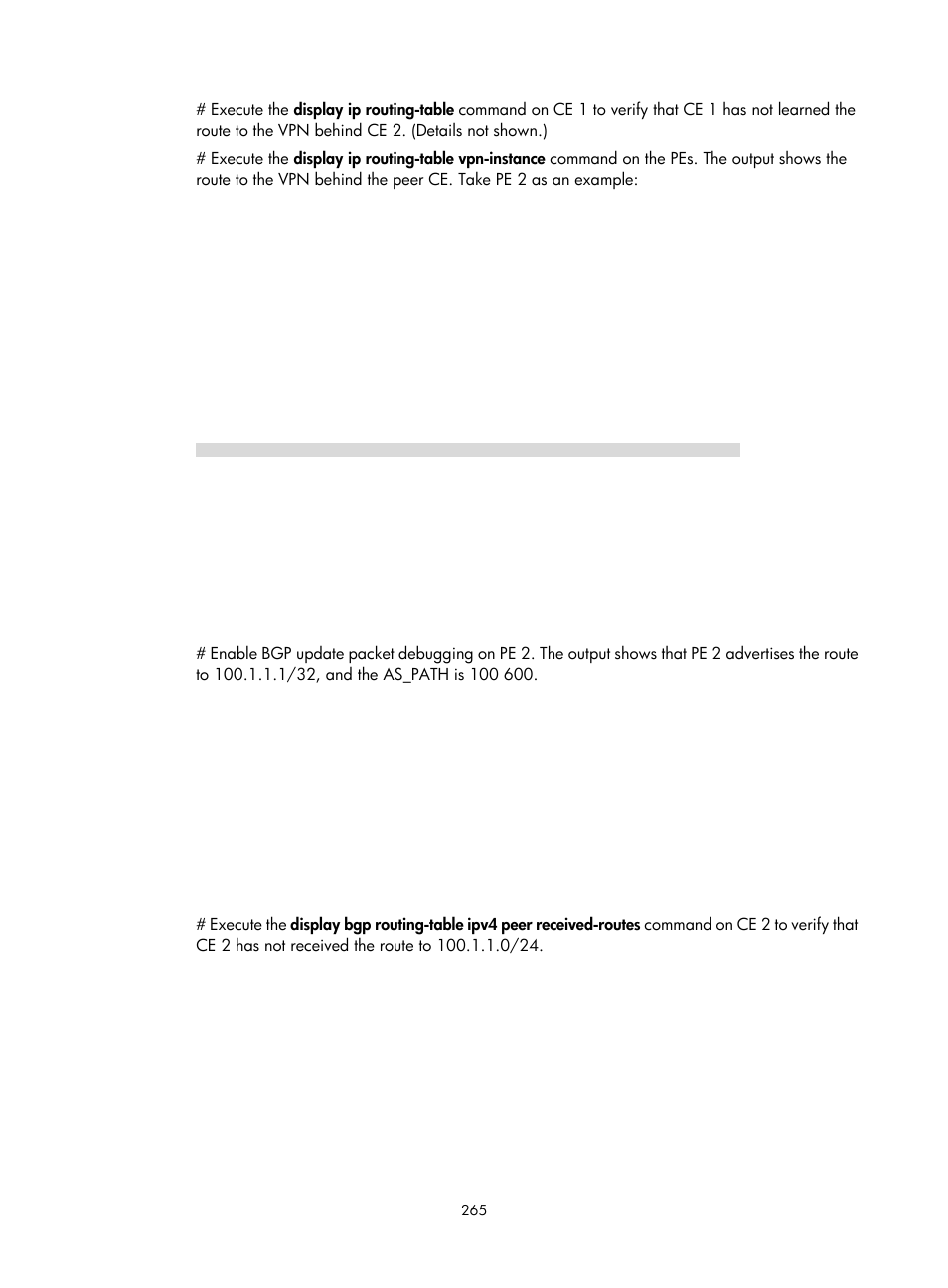 H3C Technologies H3C S6800 Series Switches User Manual | Page 278 / 526