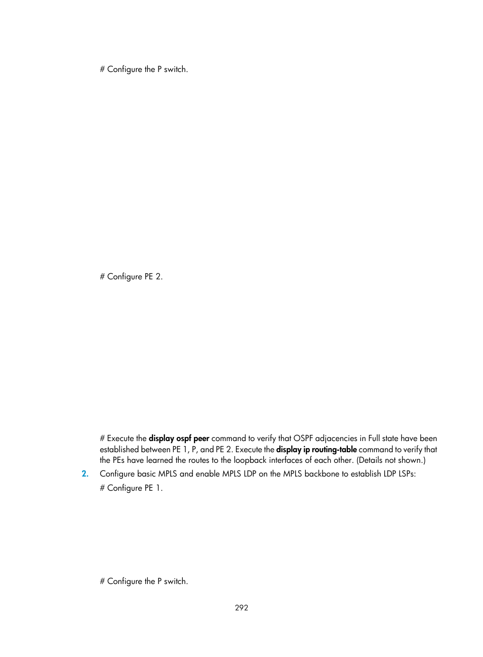 H3C Technologies H3C S6800 Series Switches User Manual | Page 305 / 526