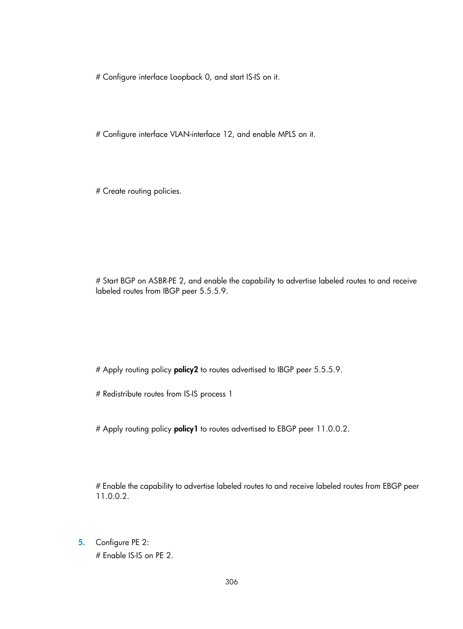 H3C Technologies H3C S6800 Series Switches User Manual | Page 319 / 526