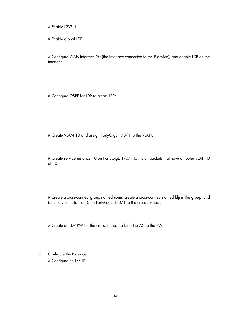 H3C Technologies H3C S6800 Series Switches User Manual | Page 355 / 526