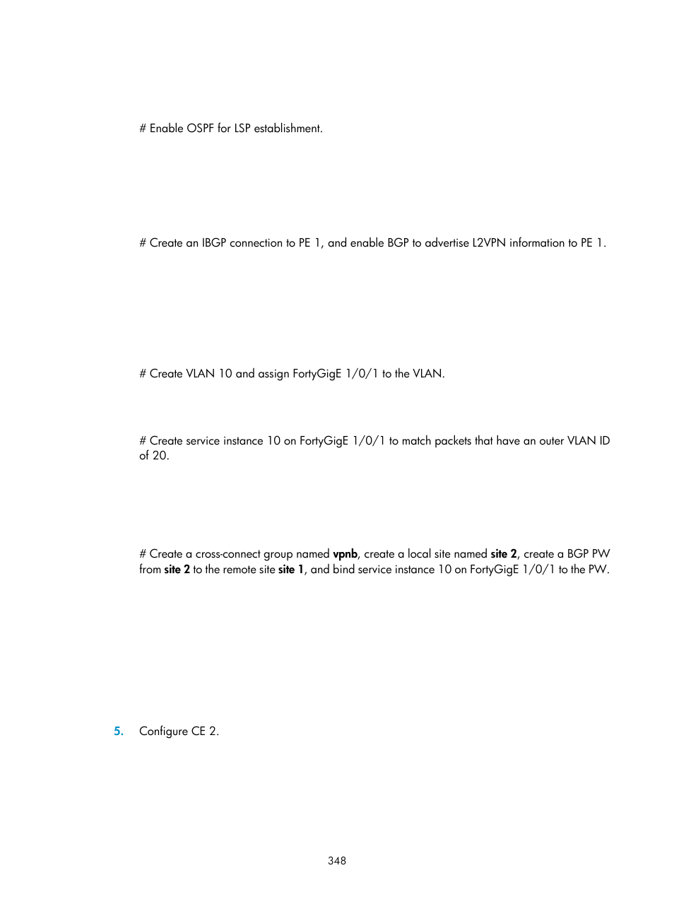 H3C Technologies H3C S6800 Series Switches User Manual | Page 361 / 526