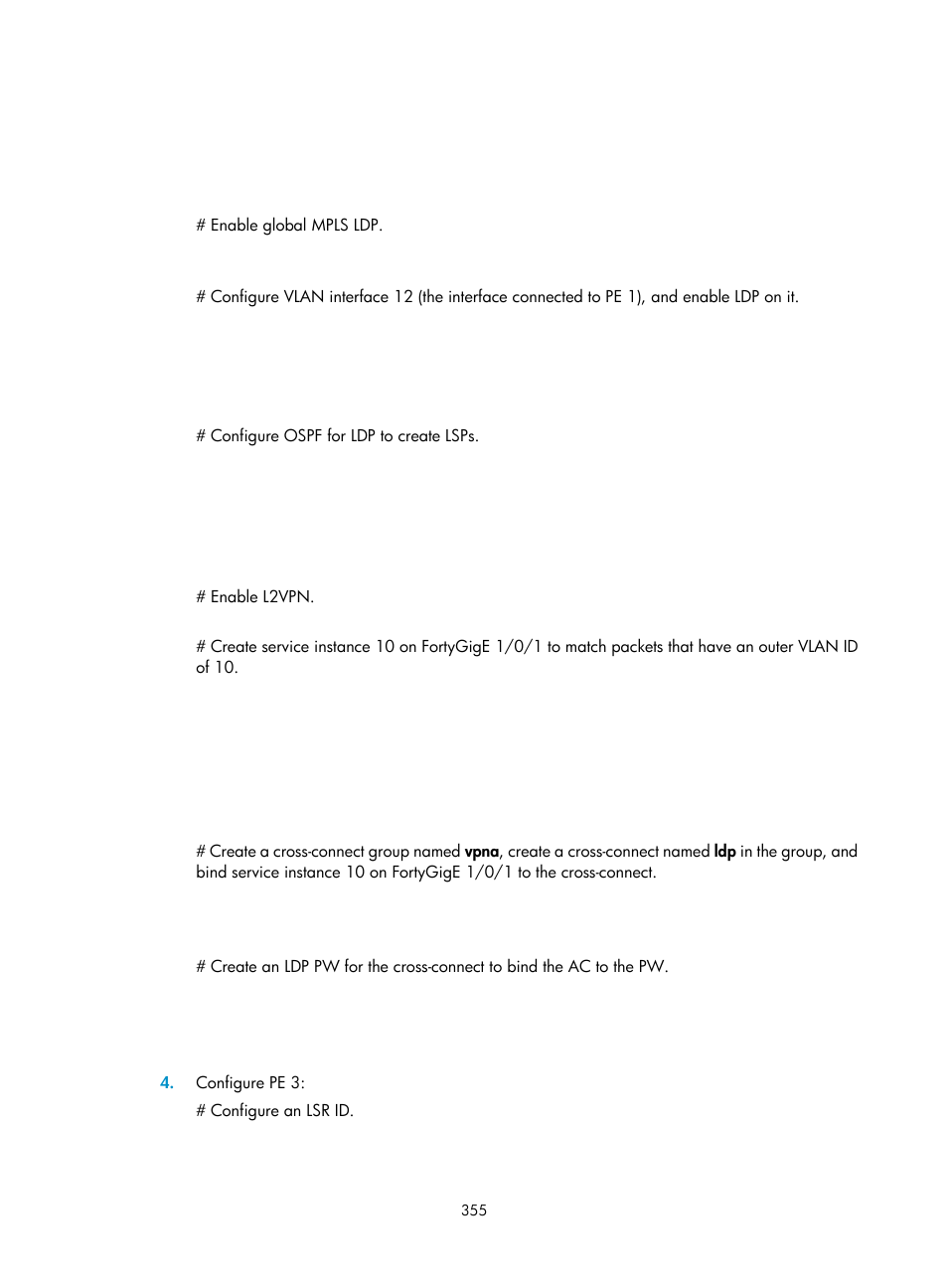 H3C Technologies H3C S6800 Series Switches User Manual | Page 368 / 526