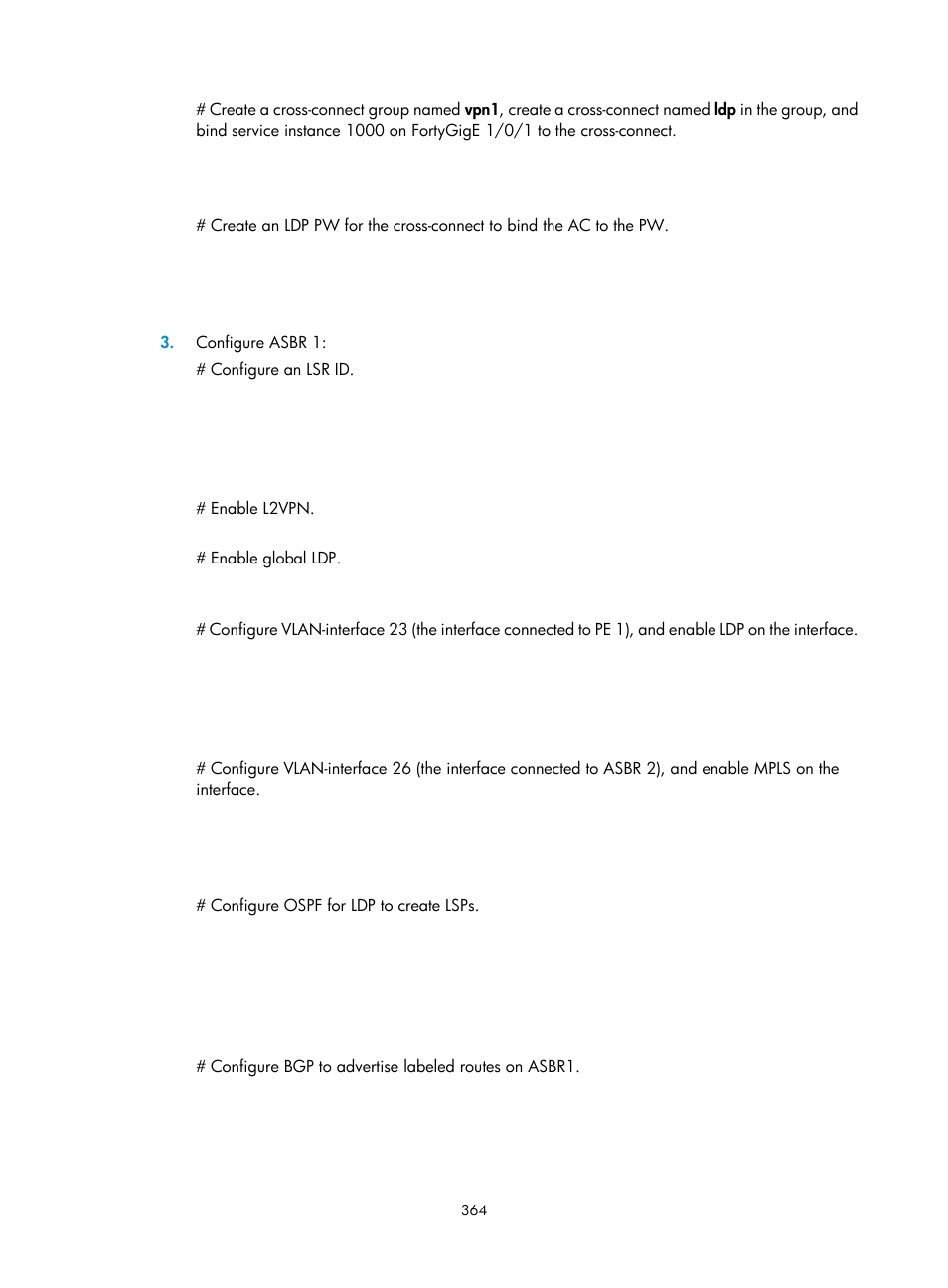 H3C Technologies H3C S6800 Series Switches User Manual | Page 377 / 526