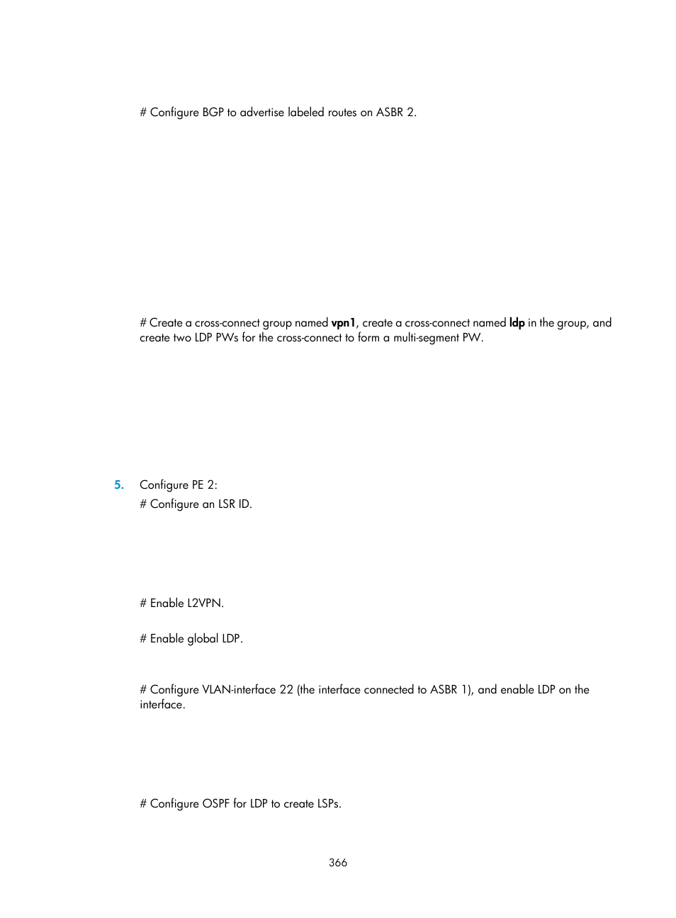 H3C Technologies H3C S6800 Series Switches User Manual | Page 379 / 526