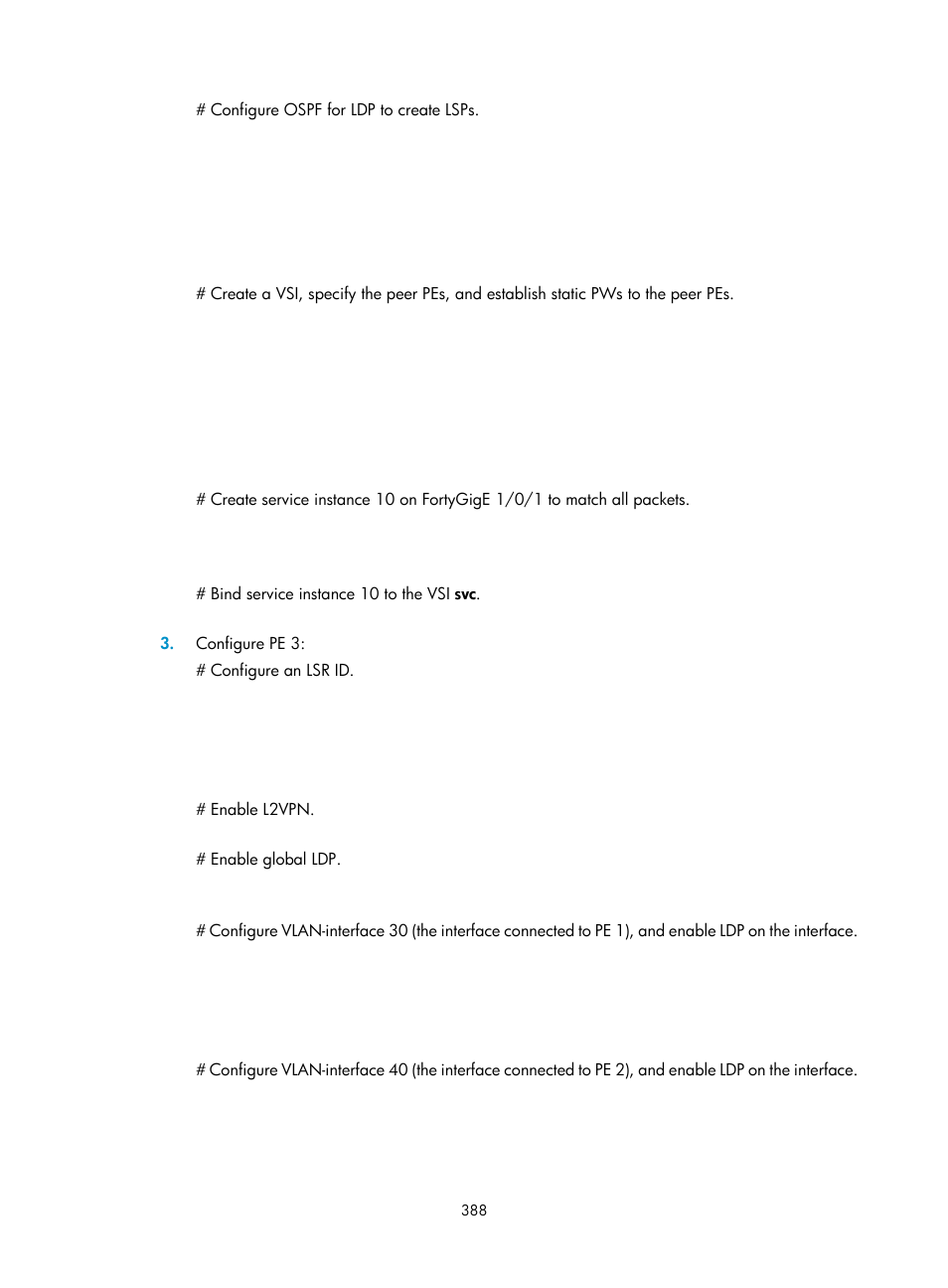 H3C Technologies H3C S6800 Series Switches User Manual | Page 401 / 526