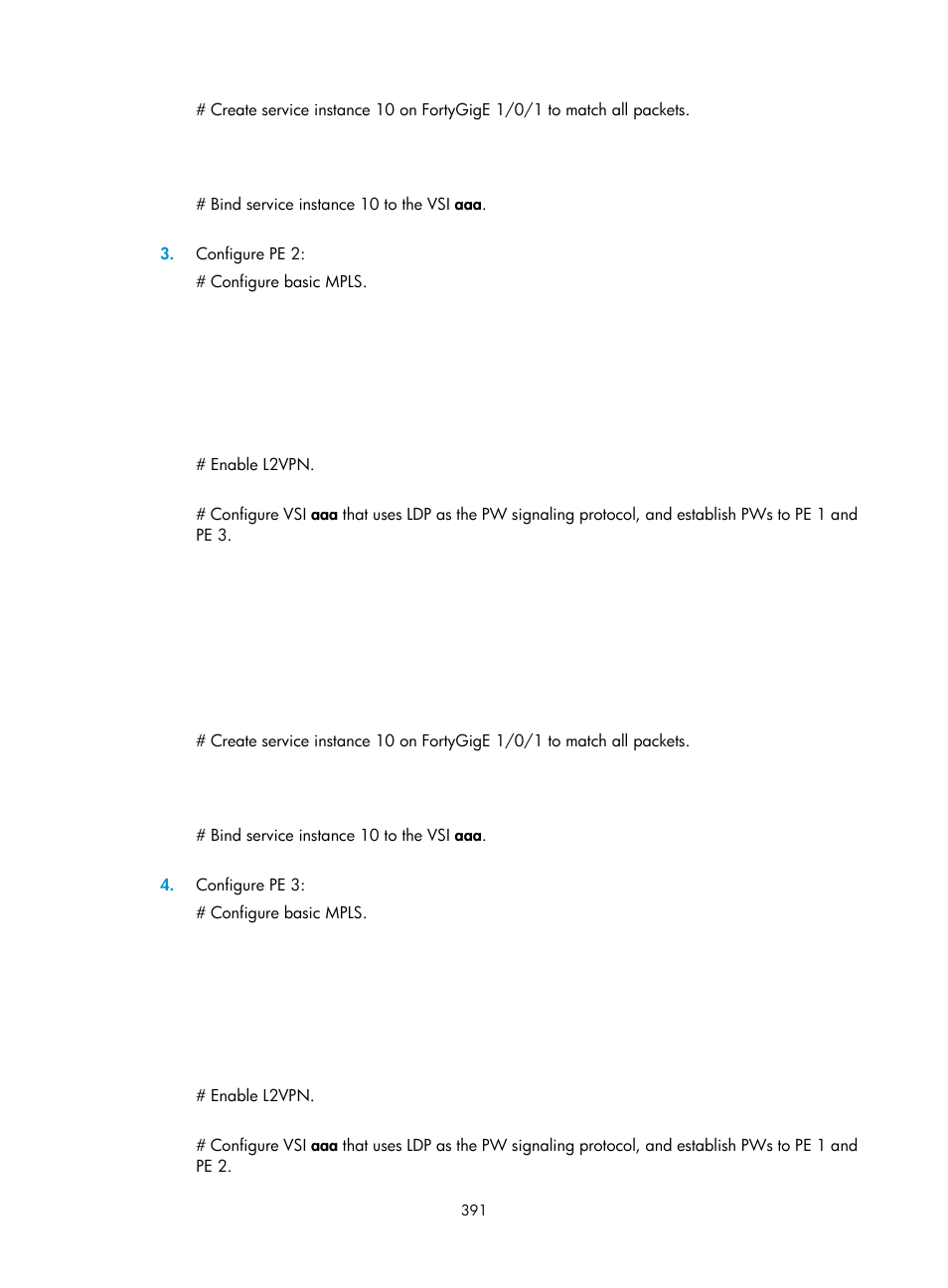 H3C Technologies H3C S6800 Series Switches User Manual | Page 404 / 526