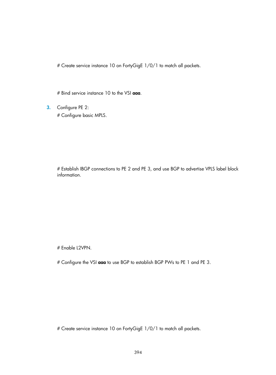 H3C Technologies H3C S6800 Series Switches User Manual | Page 407 / 526