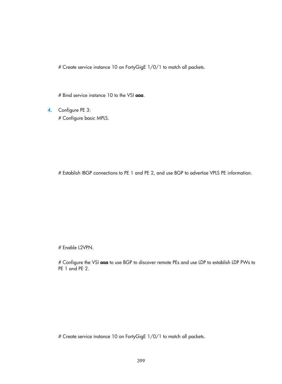 H3C Technologies H3C S6800 Series Switches User Manual | Page 412 / 526