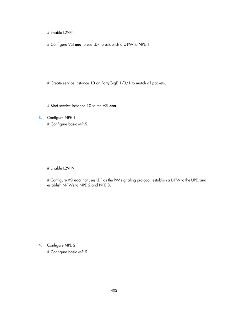 H3C Technologies H3C S6800 Series Switches User Manual | Page 415 / 526