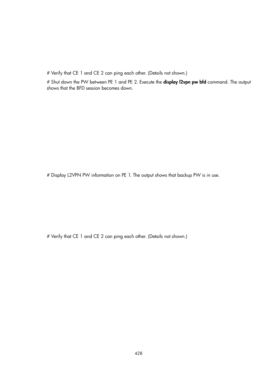 H3C Technologies H3C S6800 Series Switches User Manual | Page 441 / 526