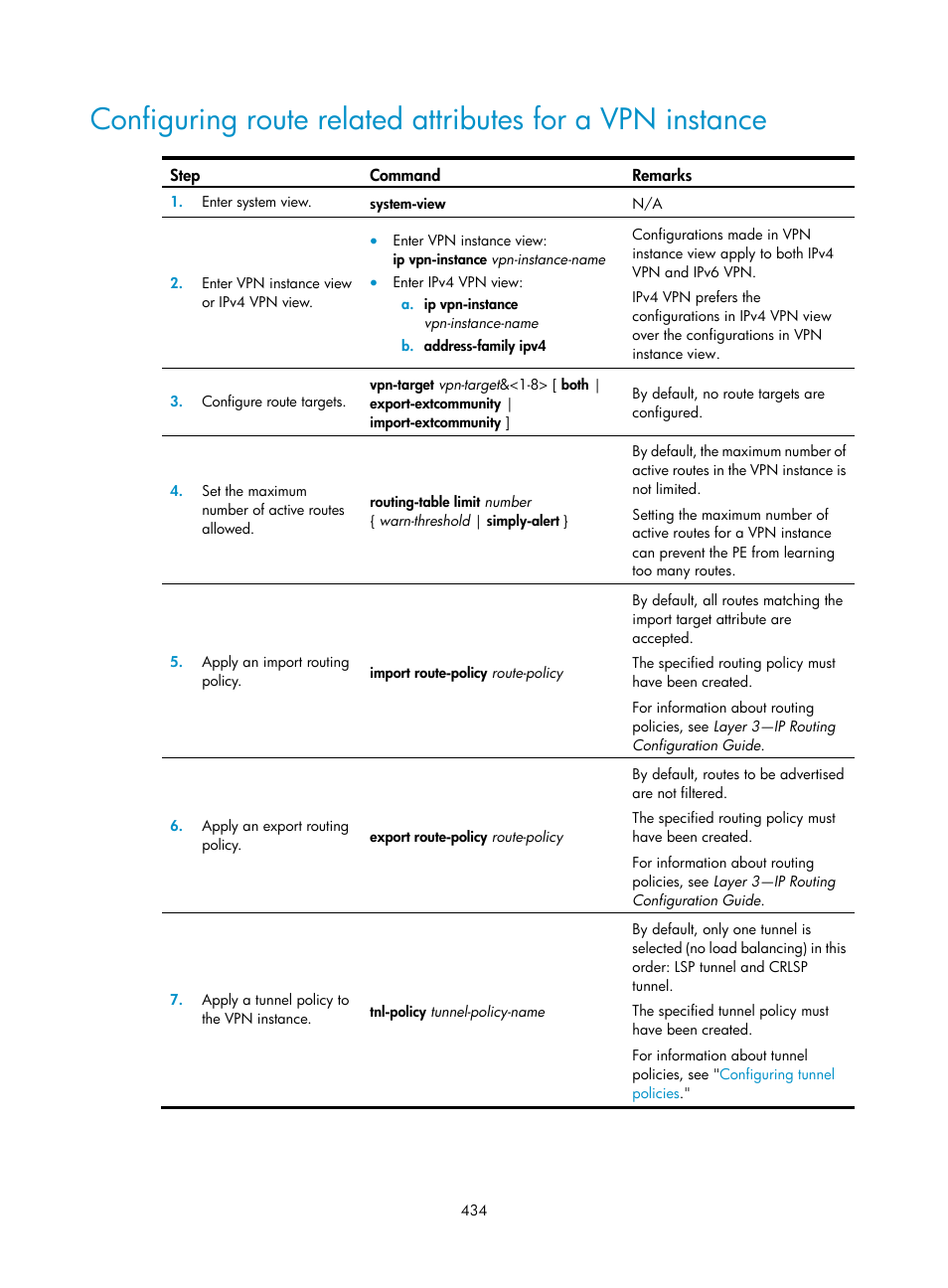 H3C Technologies H3C S6800 Series Switches User Manual | Page 447 / 526