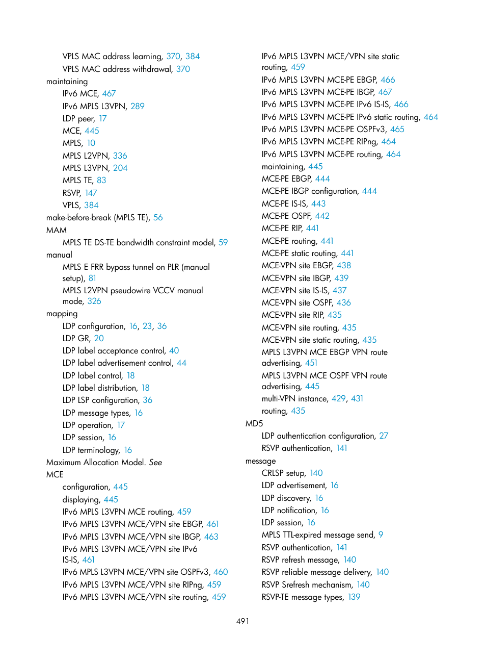 H3C Technologies H3C S6800 Series Switches User Manual | Page 504 / 526