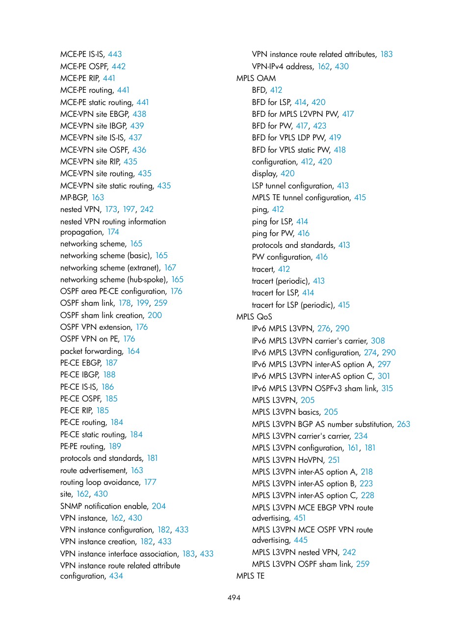 H3C Technologies H3C S6800 Series Switches User Manual | Page 507 / 526