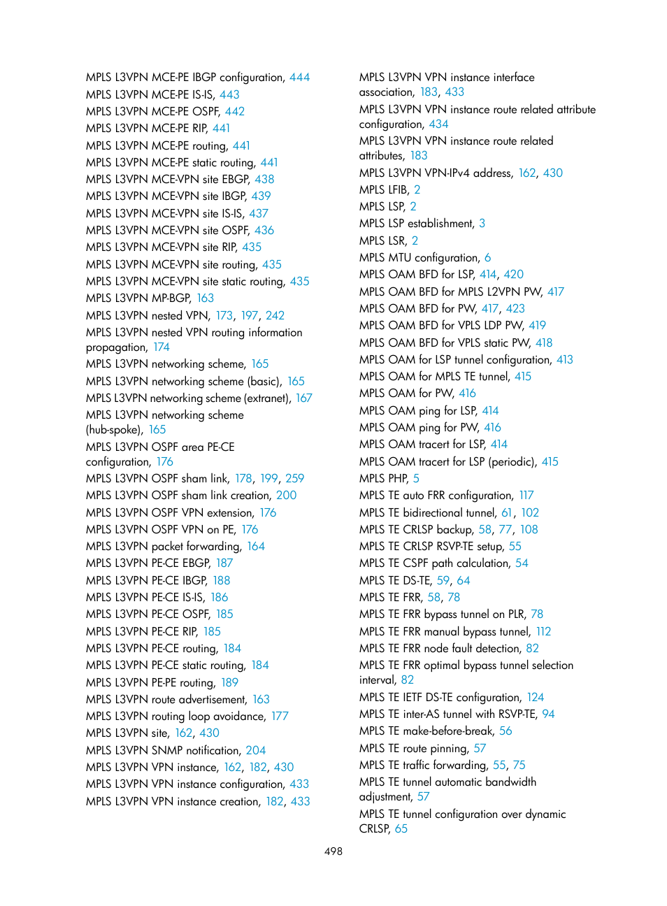 H3C Technologies H3C S6800 Series Switches User Manual | Page 511 / 526