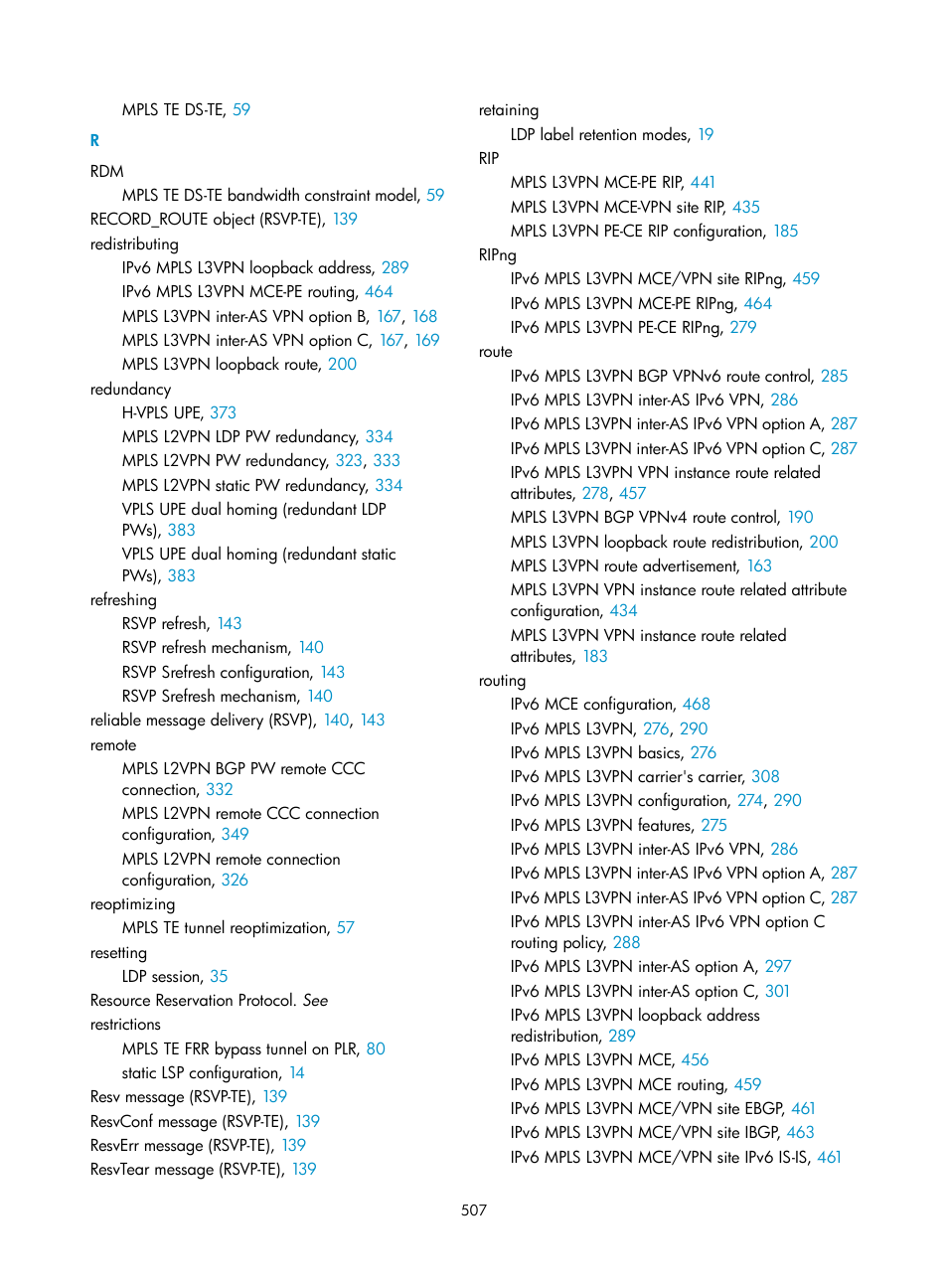 H3C Technologies H3C S6800 Series Switches User Manual | Page 520 / 526