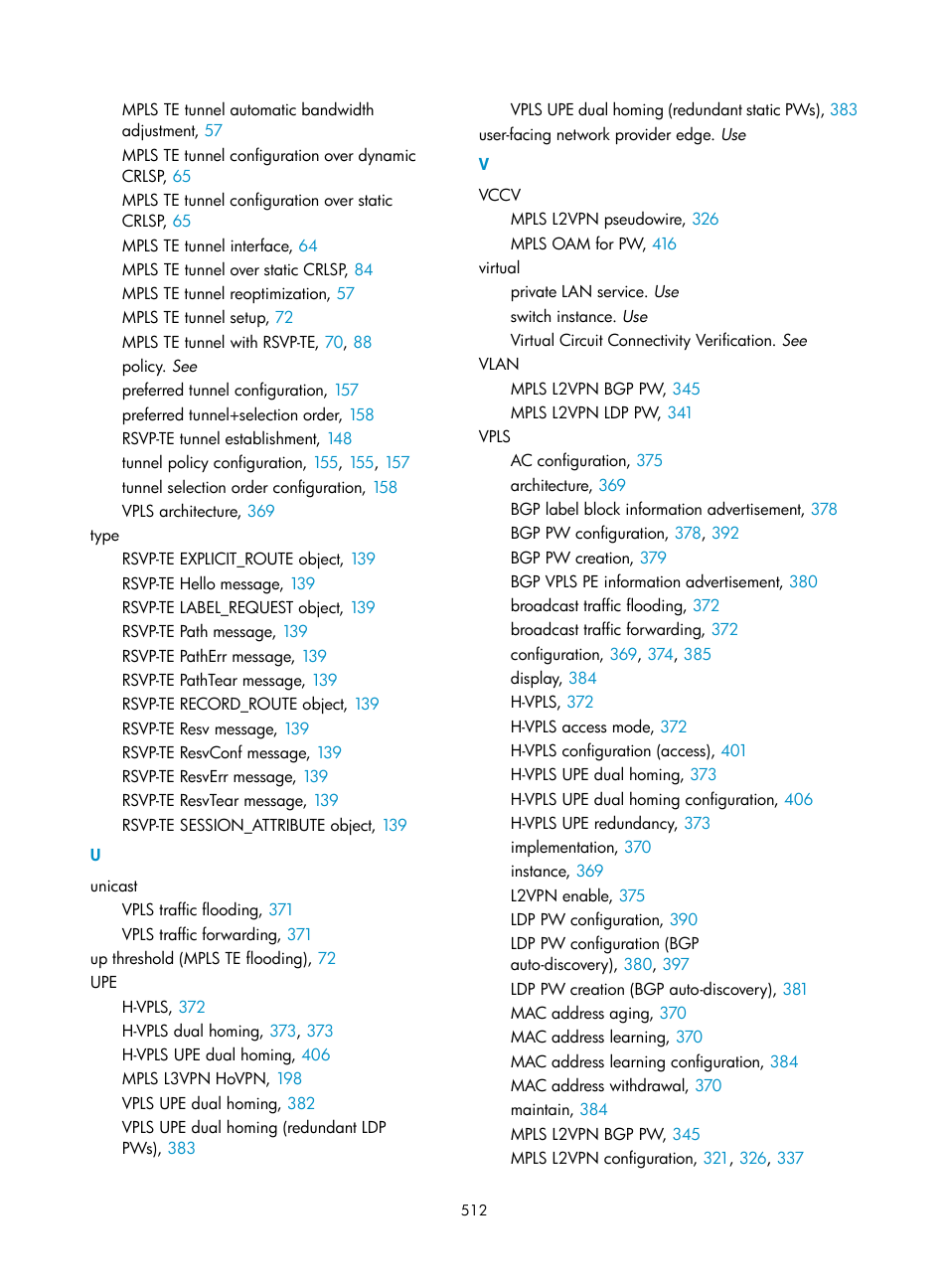 H3C Technologies H3C S6800 Series Switches User Manual | Page 525 / 526