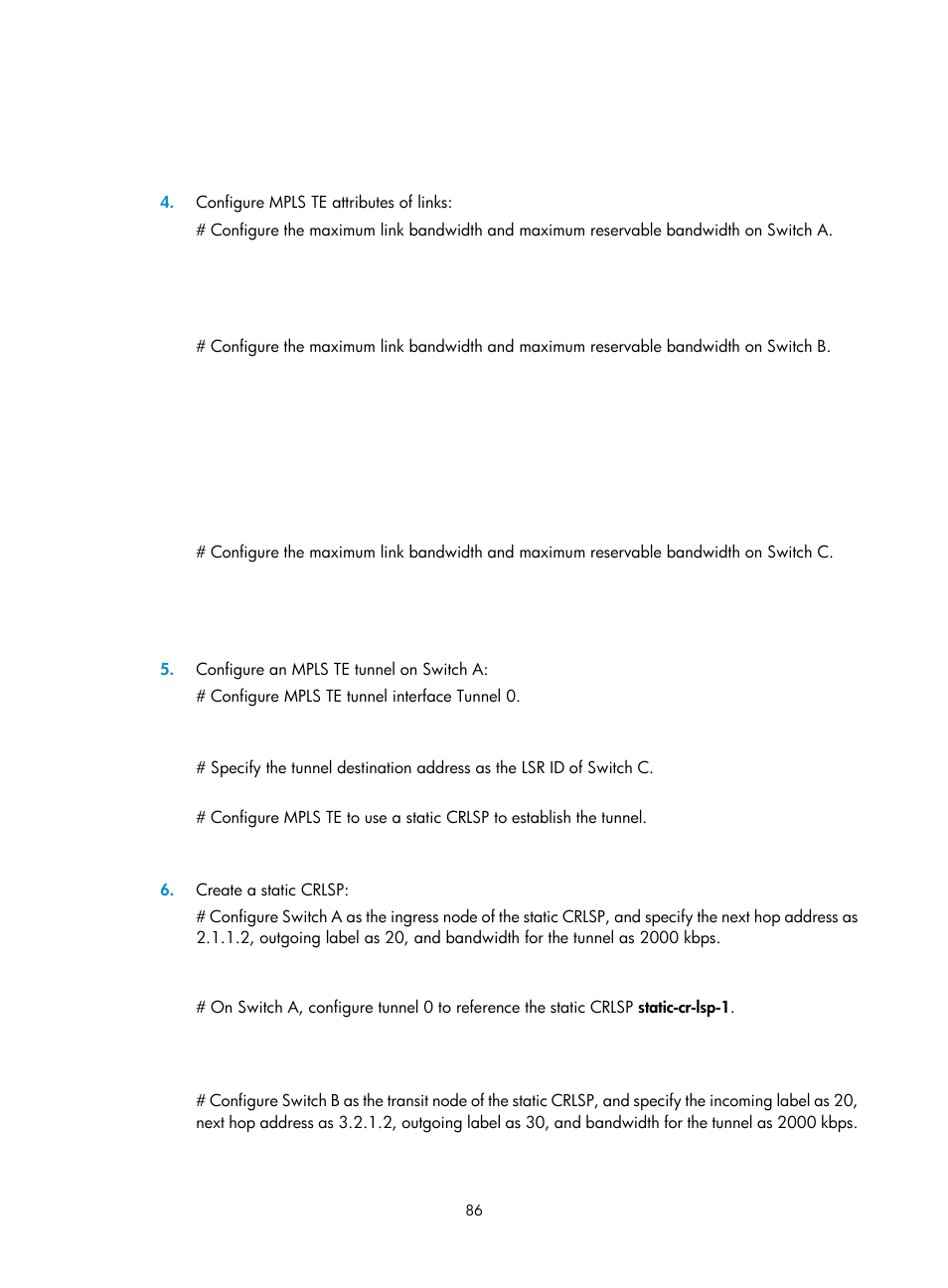 H3C Technologies H3C S6800 Series Switches User Manual | Page 99 / 526