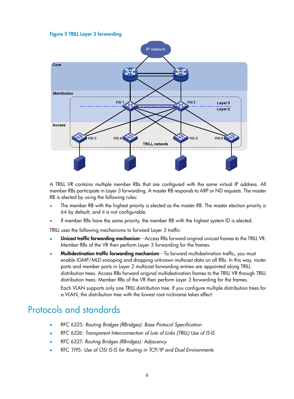 Protocols and standards, Figure 5 | H3C Technologies H3C S6800 Series Switches User Manual | Page 13 / 41