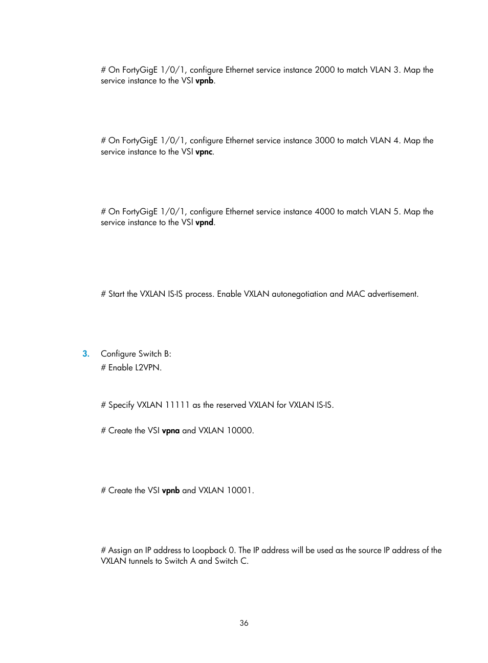 H3C Technologies H3C S6800 Series Switches User Manual | Page 44 / 85