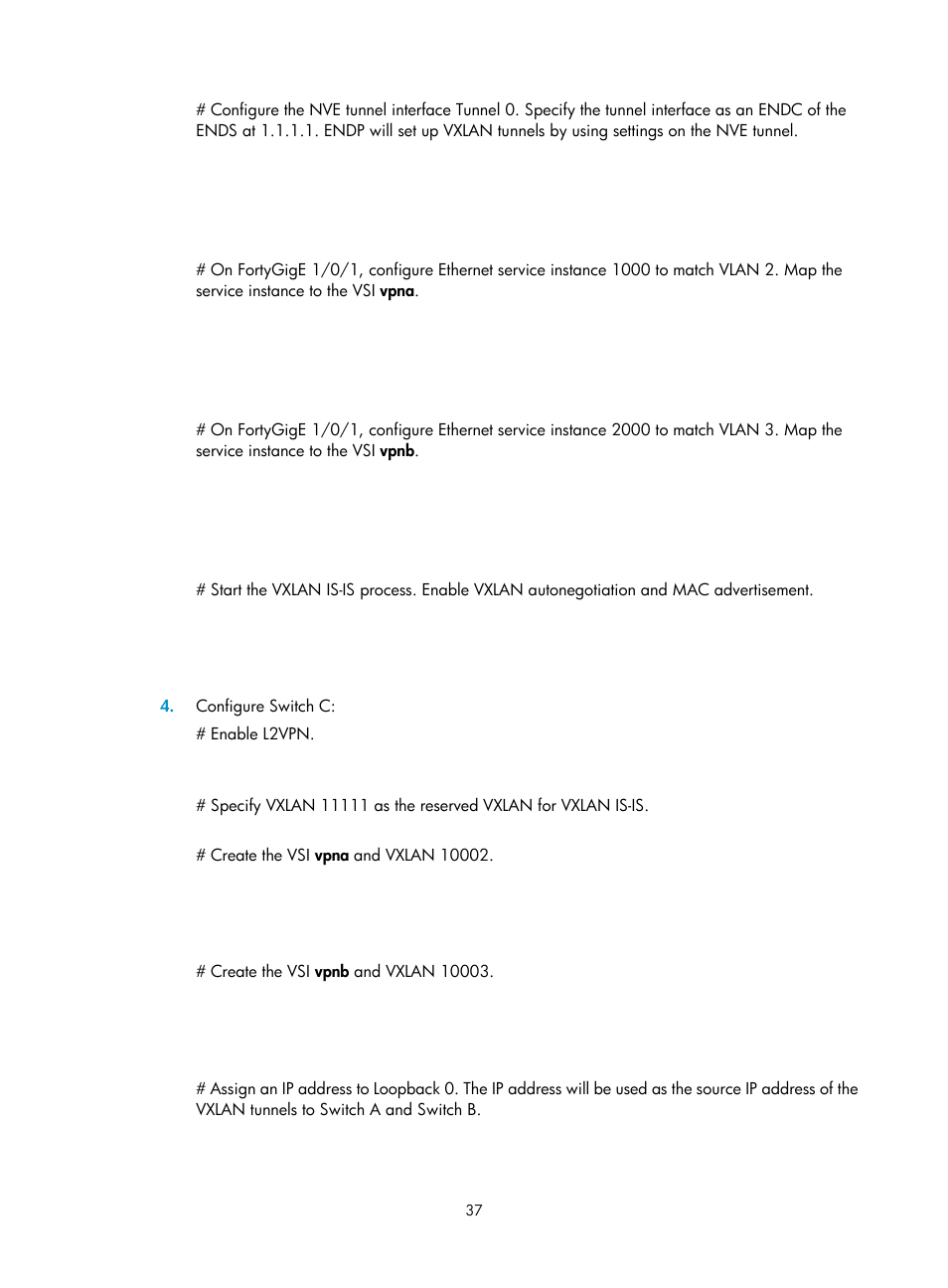 H3C Technologies H3C S6800 Series Switches User Manual | Page 45 / 85
