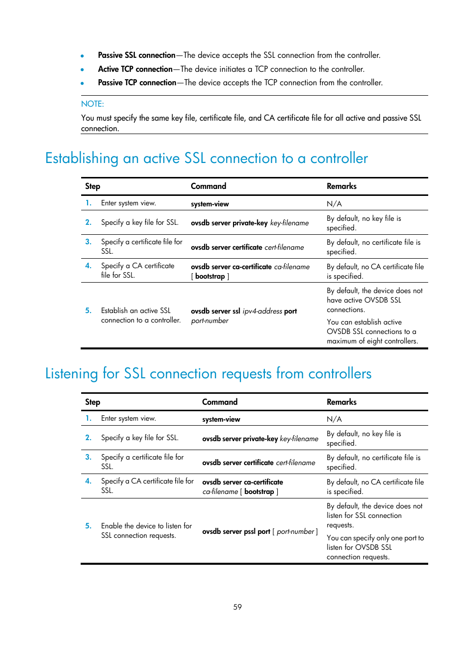 H3C Technologies H3C S6800 Series Switches User Manual | Page 67 / 85