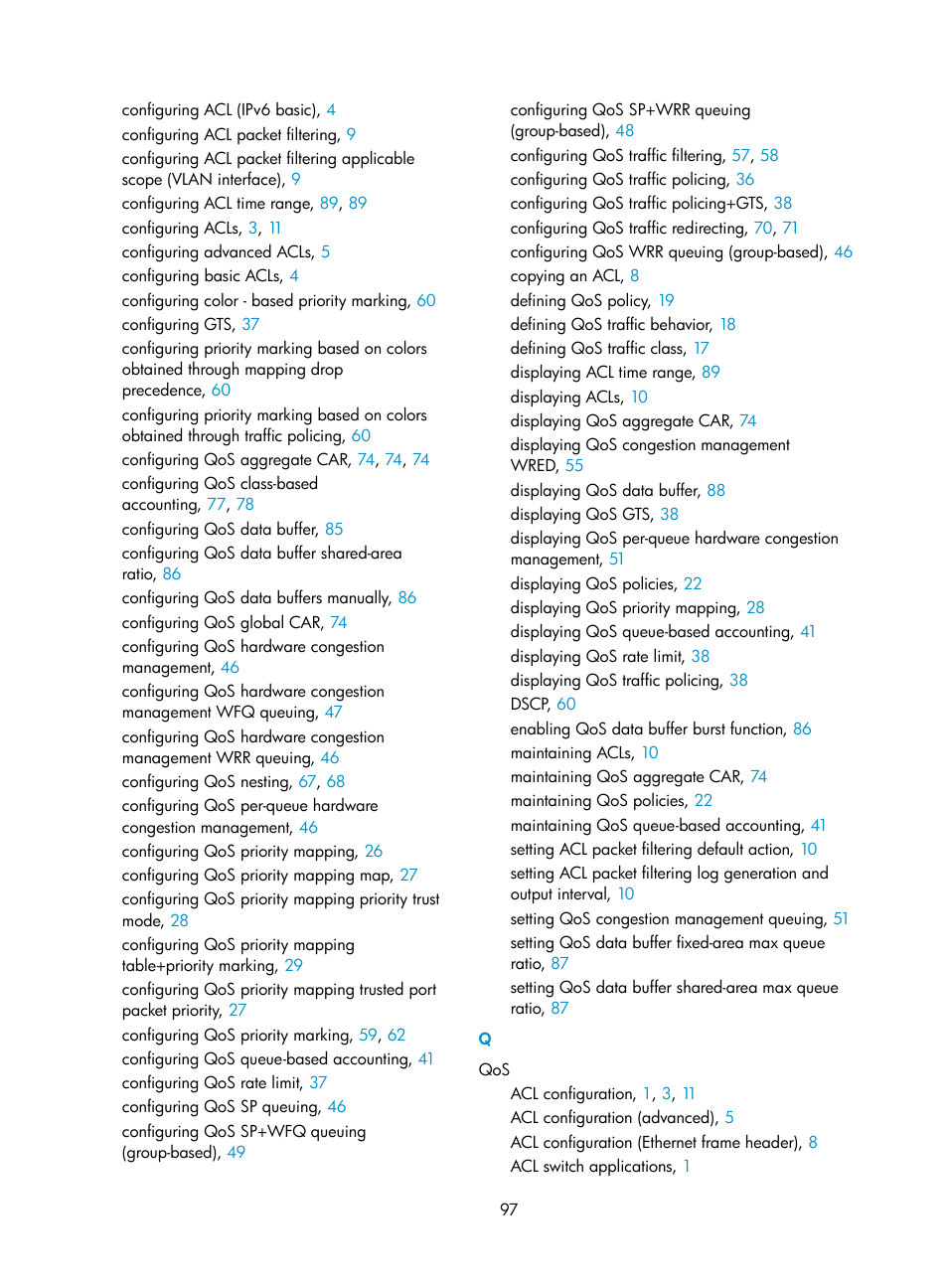 H3C Technologies H3C S6300 Series Switches User Manual | Page 107 / 111