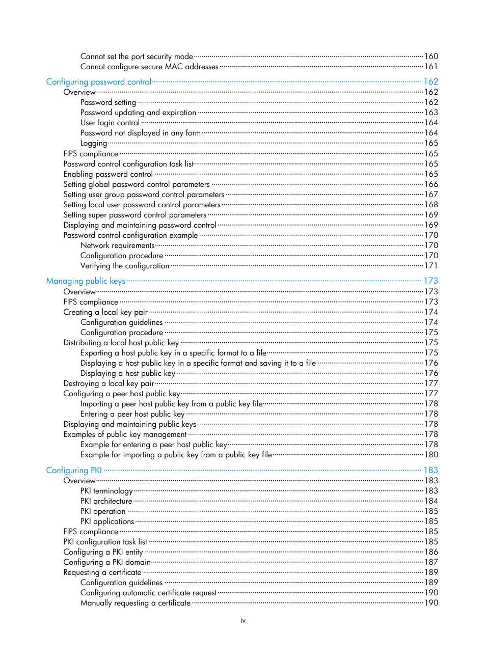 H3C Technologies H3C S6300 Series Switches User Manual | Page 10 / 413