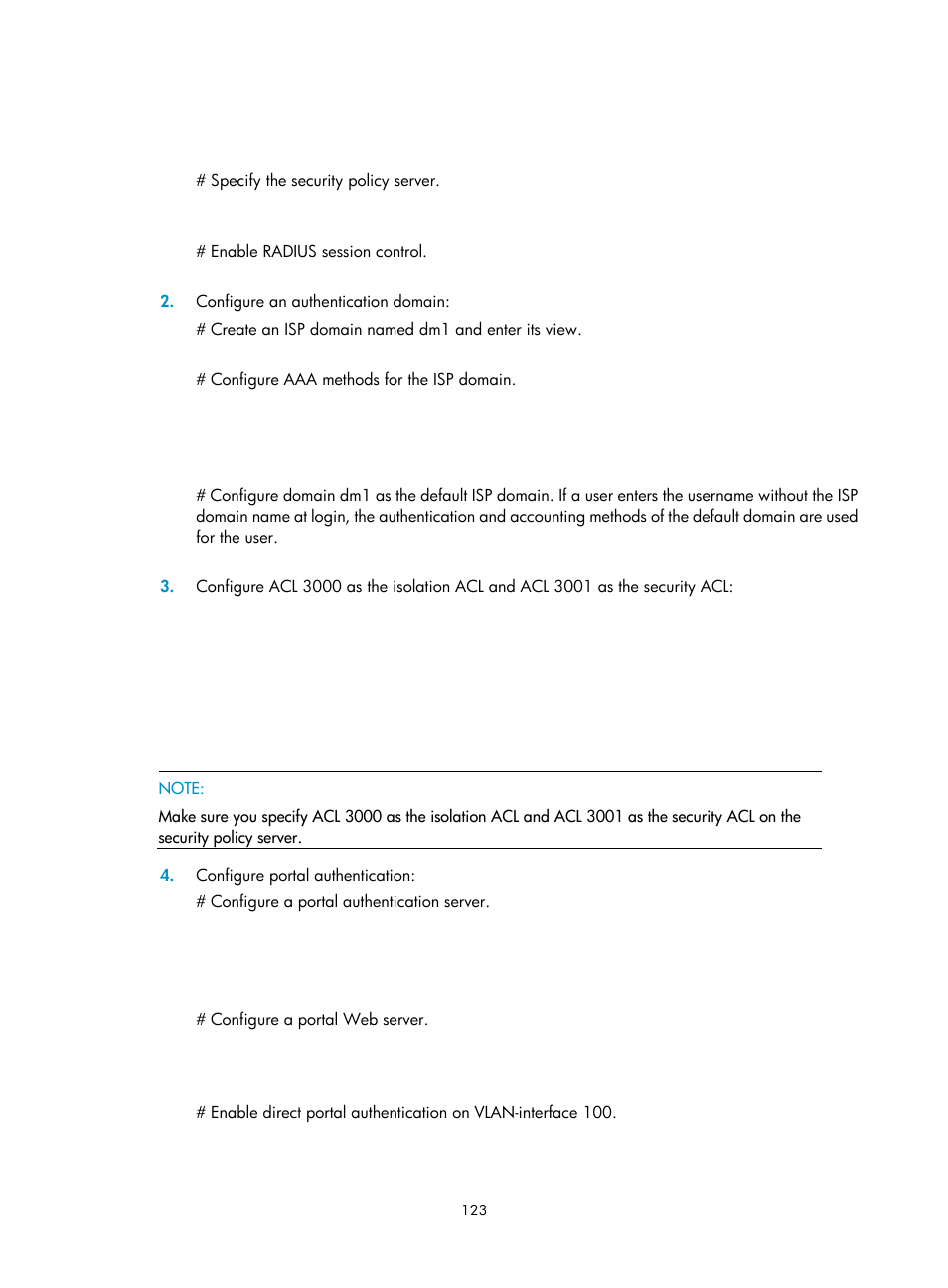 H3C Technologies H3C S6300 Series Switches User Manual | Page 138 / 413