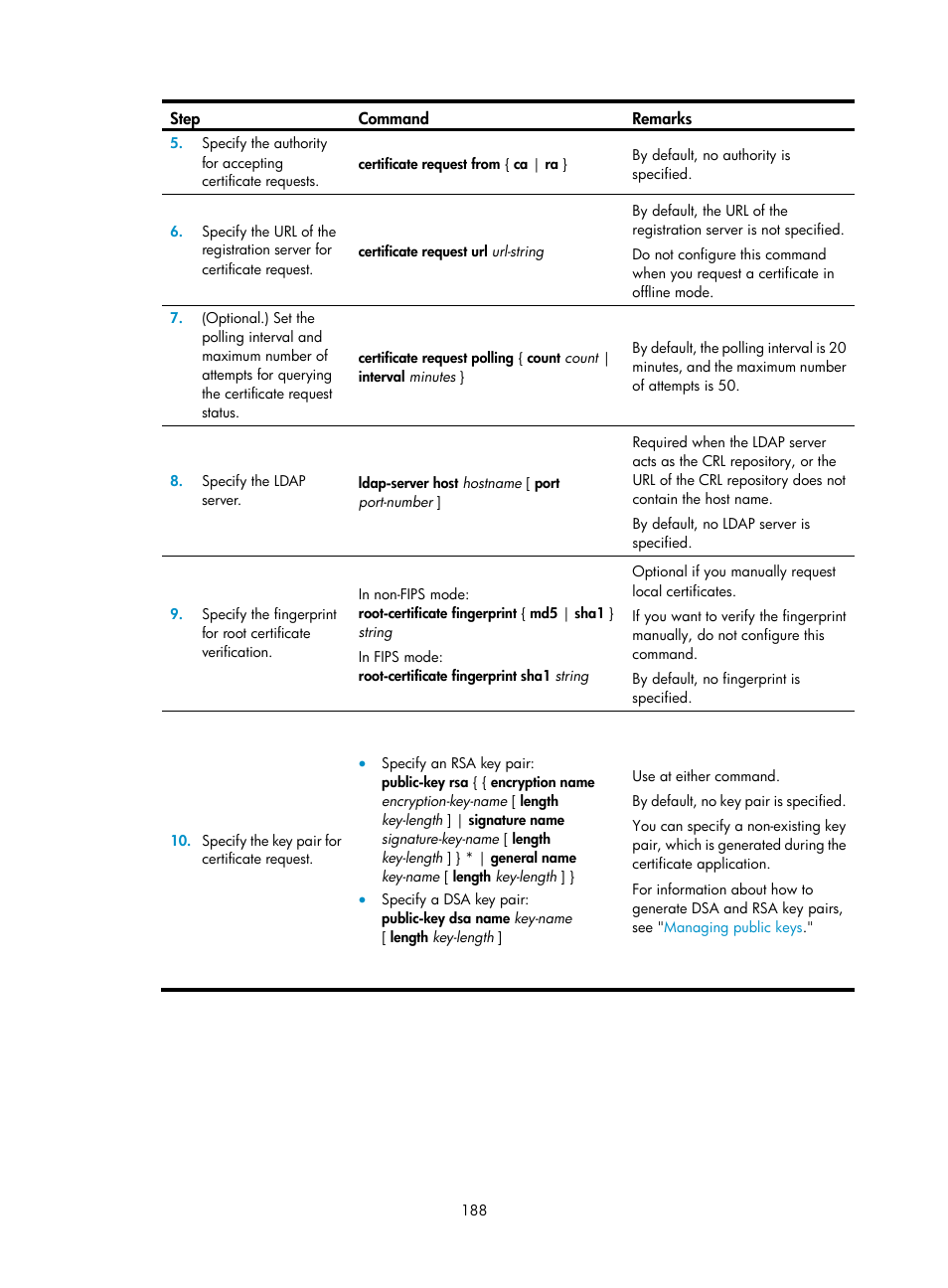 H3C Technologies H3C S6300 Series Switches User Manual | Page 203 / 413