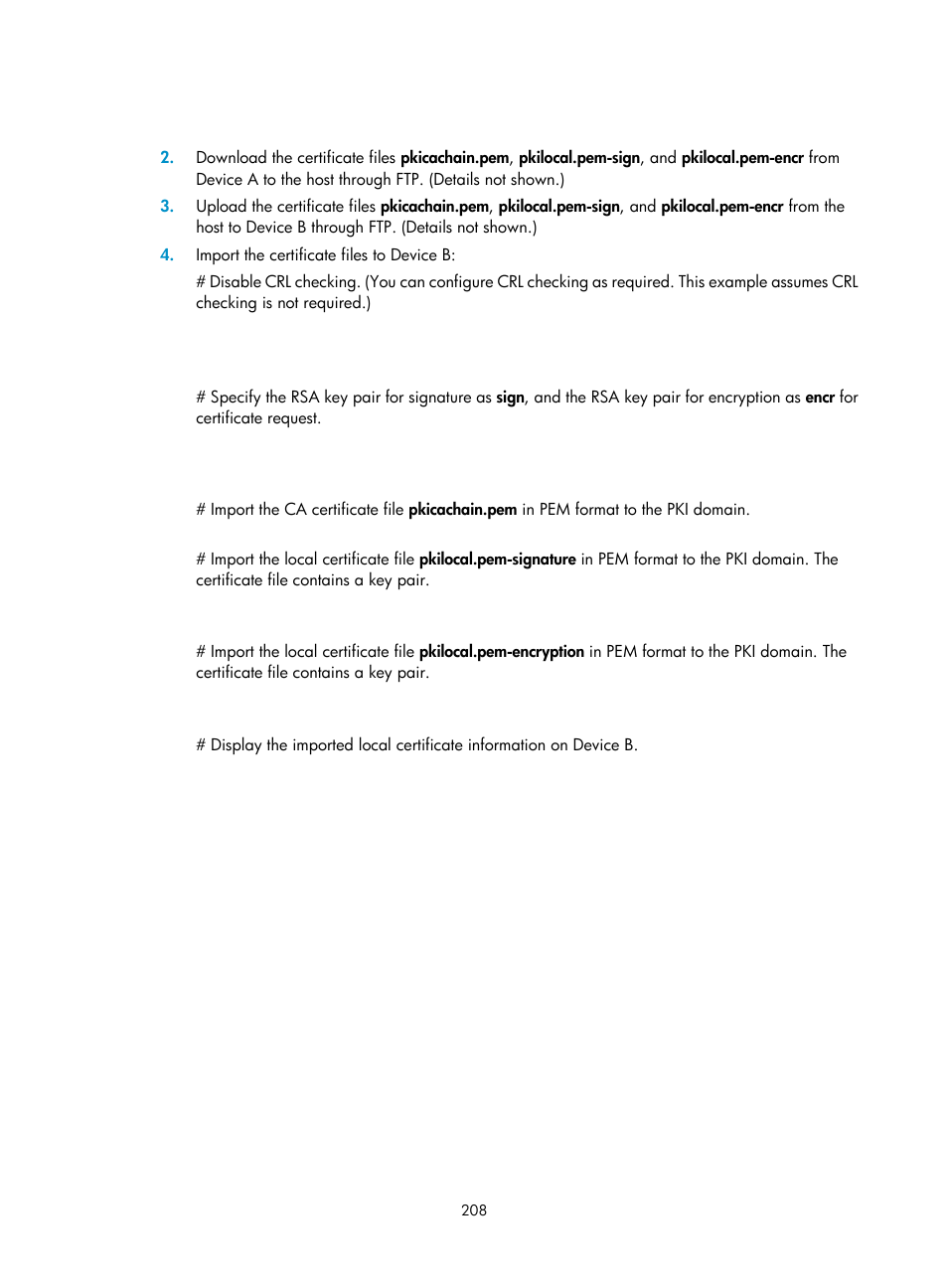 H3C Technologies H3C S6300 Series Switches User Manual | Page 223 / 413