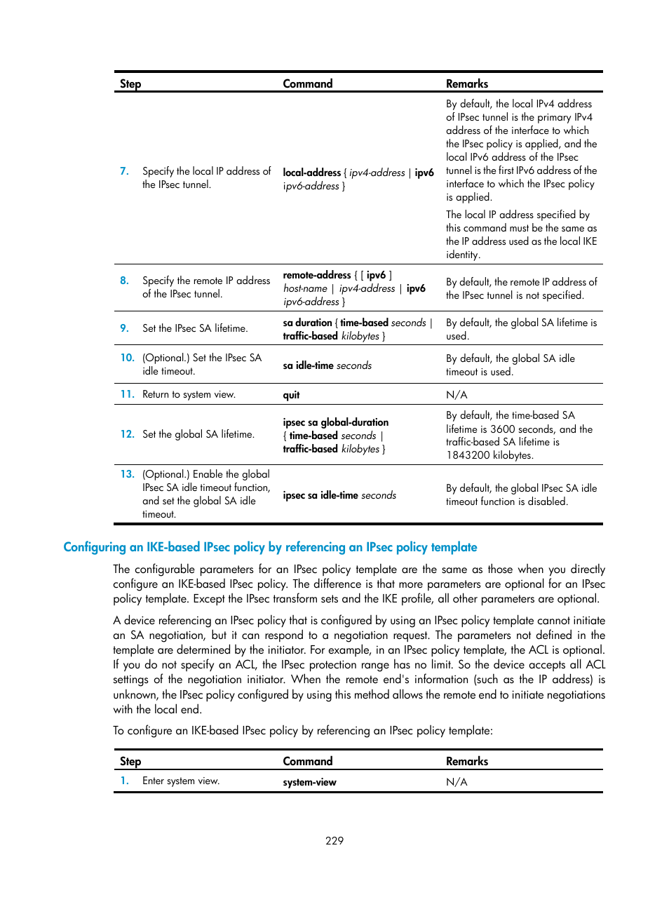 H3C Technologies H3C S6300 Series Switches User Manual | Page 244 / 413