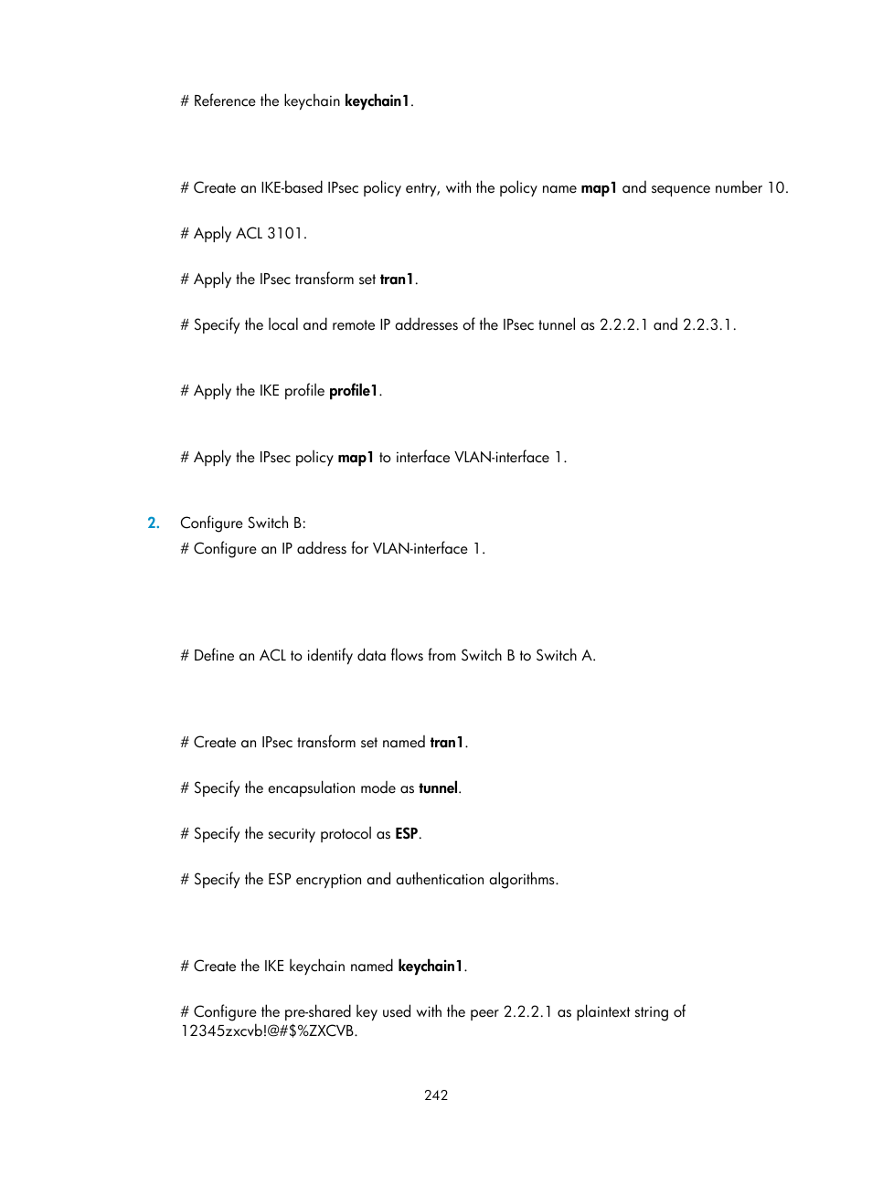 H3C Technologies H3C S6300 Series Switches User Manual | Page 257 / 413