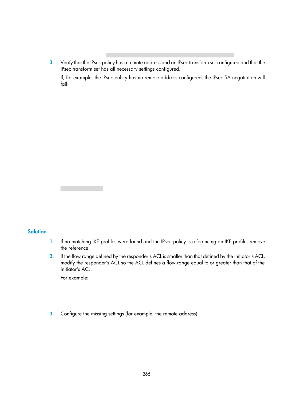 Solution | H3C Technologies H3C S6300 Series Switches User Manual | Page 280 / 413