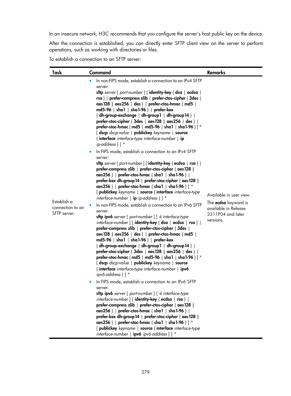 H3C Technologies H3C S6300 Series Switches User Manual | Page 294 / 413