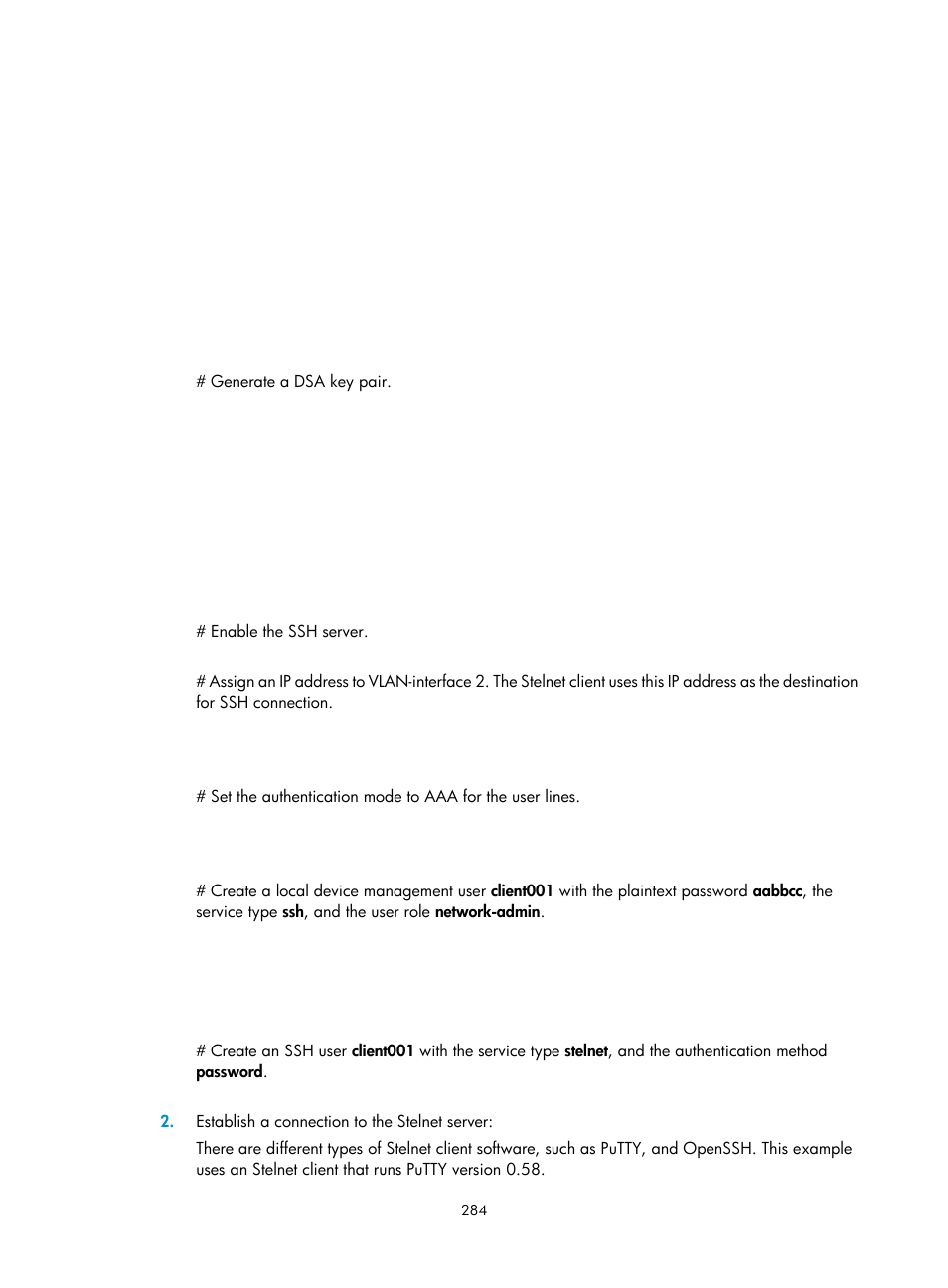 H3C Technologies H3C S6300 Series Switches User Manual | Page 299 / 413