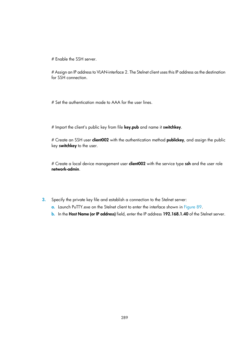 H3C Technologies H3C S6300 Series Switches User Manual | Page 304 / 413