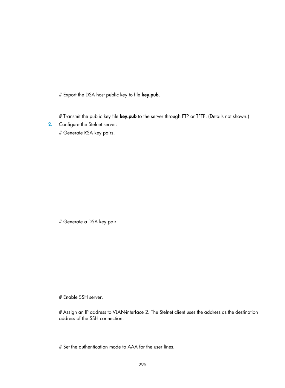 H3C Technologies H3C S6300 Series Switches User Manual | Page 310 / 413