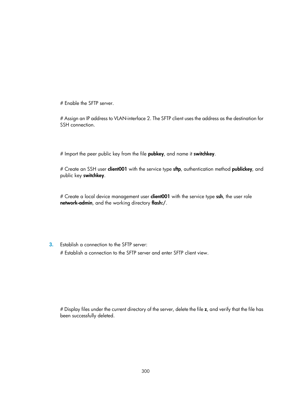 H3C Technologies H3C S6300 Series Switches User Manual | Page 315 / 413